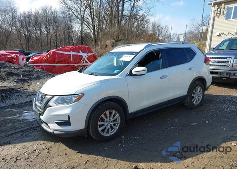 2018 Nissan Rogue Sv z USA, uszkodzony, nr VIN KNMAT2MV8JP569121